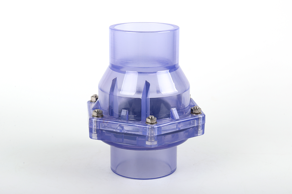 博爱透明翻板式止回阀